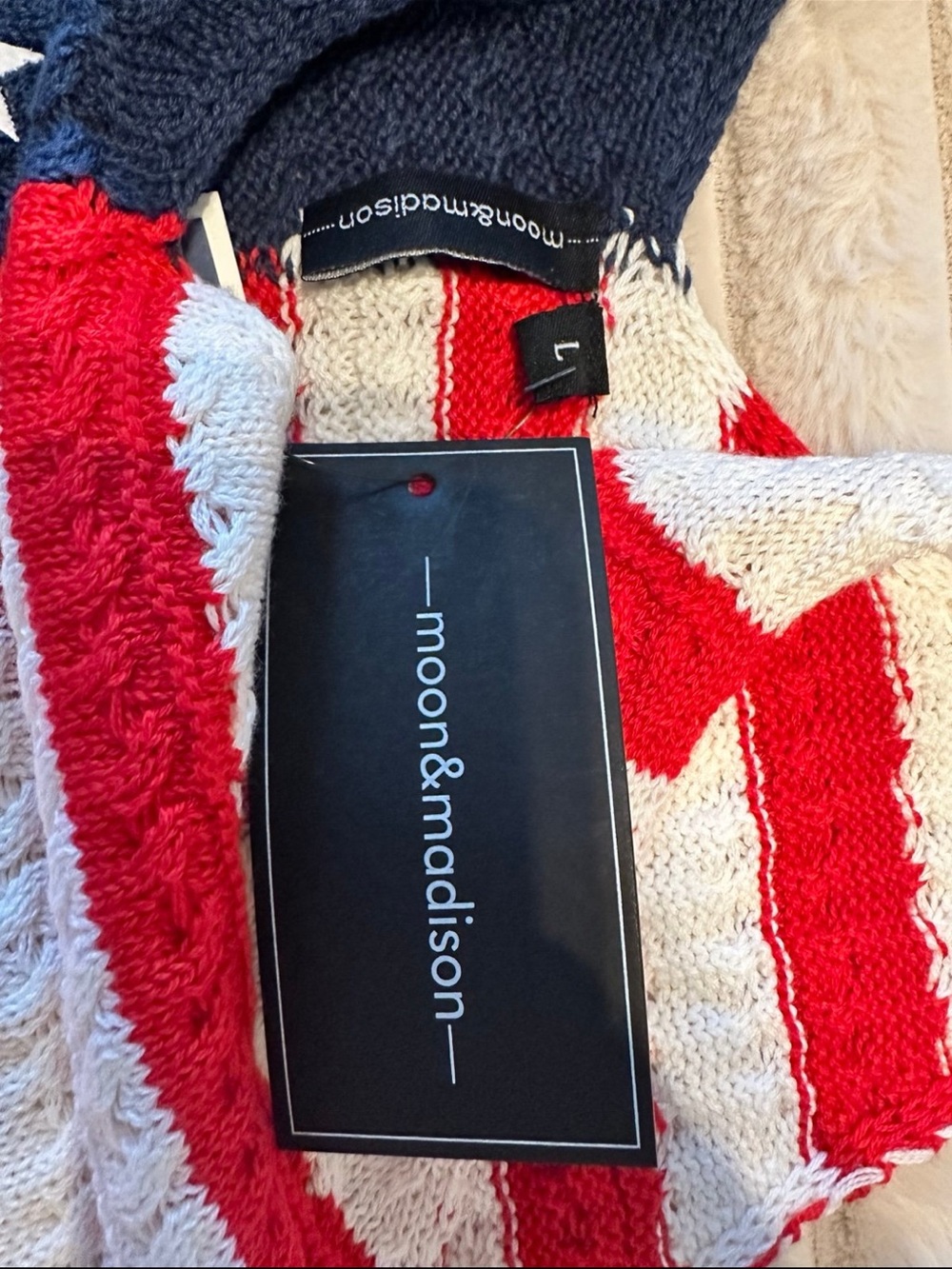 Moon&Madison American Flag Tank Top - Picture 6 of 8